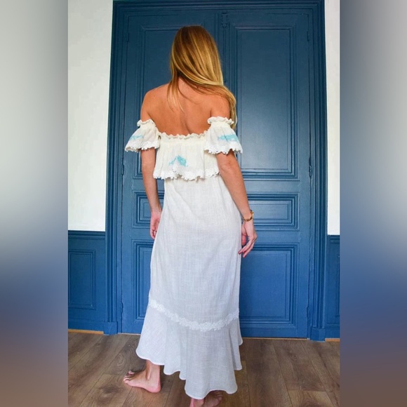 Vanita Rosa – Nureva Linen High-Low Dress - Picture 3 of 13